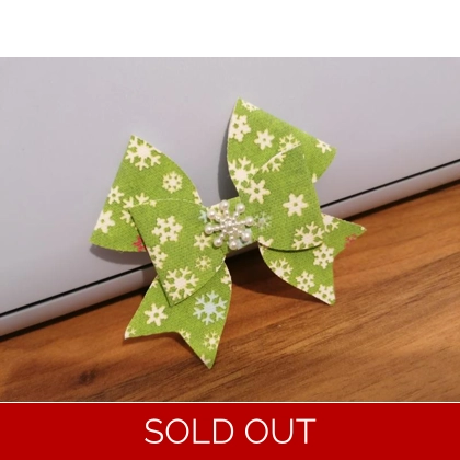 Christmas Single Hair Bow